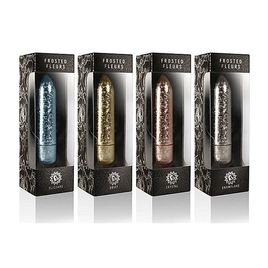 Rocks Off 120mm Frosted Fleurs - Bullet Vibrators