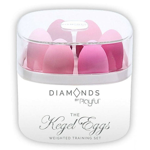 Diamonds by Playful The Kegel Eggs Weighted Training Set - Love Eggs and Kegel Exercisers