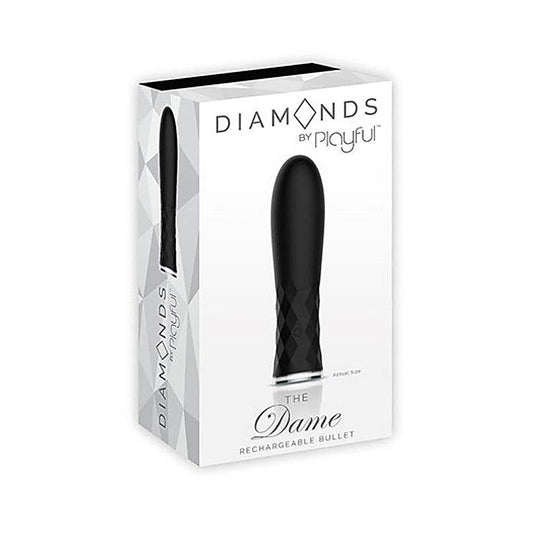 Diamonds by Playful The Dame Rechargeable Bullet - Waterproof Vibrators