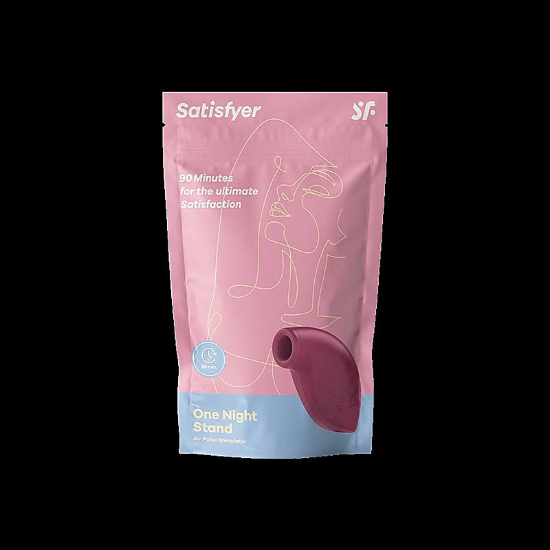 One Night Stand Silicone Clitoral Vibrator By Satisfyer - Clit Ticklers and Pulsators