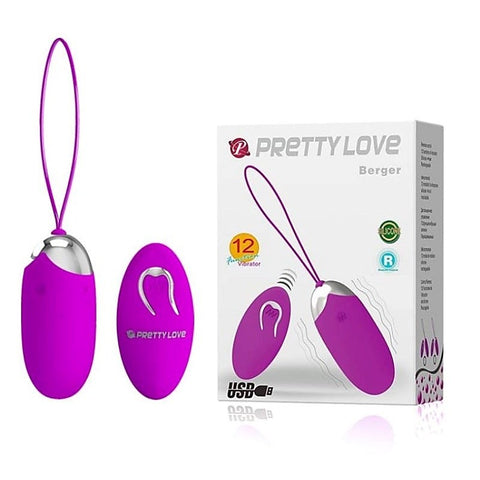 Pretty Love Berger Wireless Remote Control Egg - Remote Control Vibrators