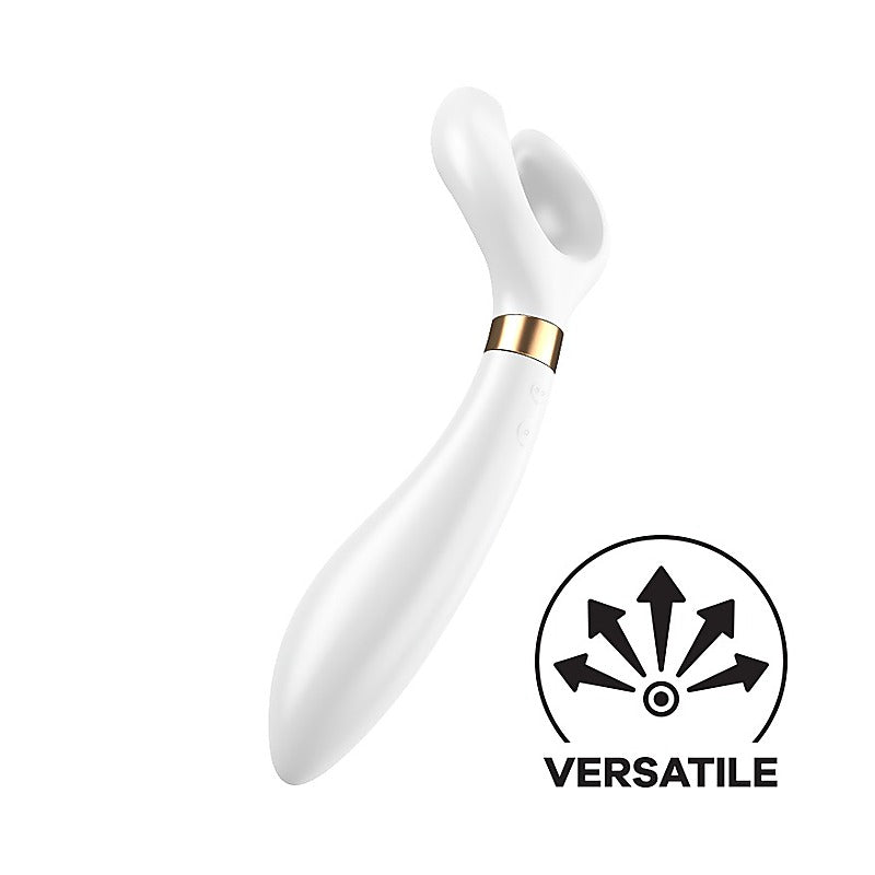Endless Fun Silicone Vibrating Couples Toy By Satisfyer - Clit Ticklers and Pulsators