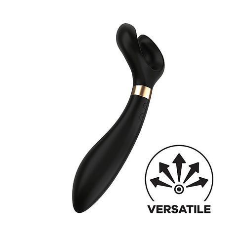 Endless Fun Silicone Vibrating Couples Toy By Satisfyer - Clit Ticklers and Pulsators