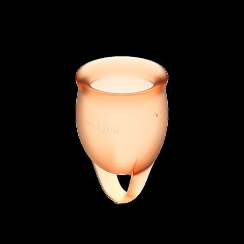 Feel Confident Silicone Menstrual Cups By Satisfyer - Condoms