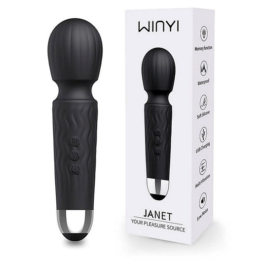 Janet Vibrating Pleasure Mini Wand - Body Wands