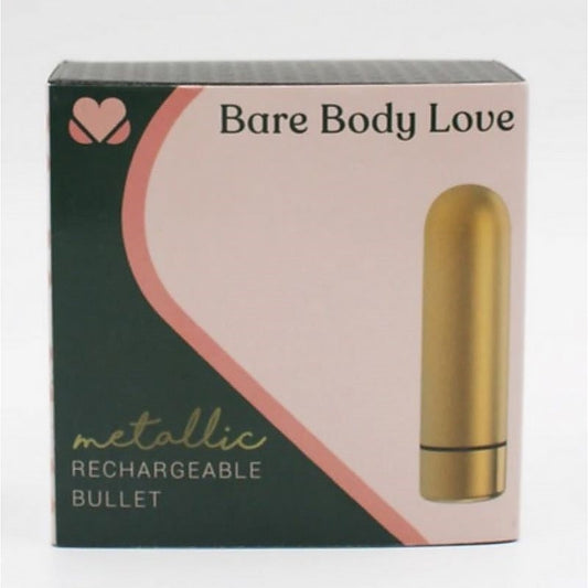 Metallic Rechargeable Bullet - Bullet Vibrators
