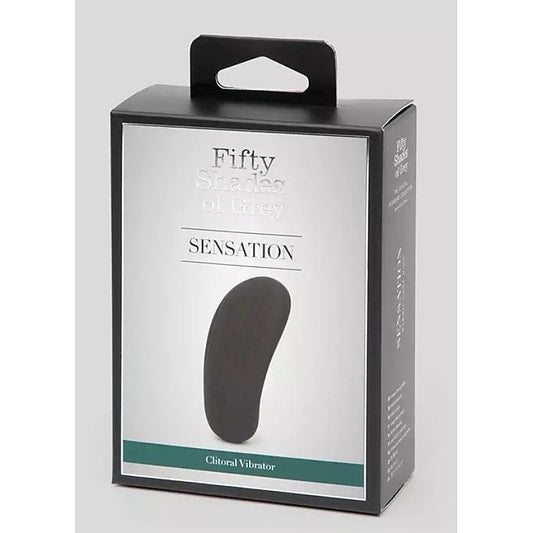 Fifty Shades of Grey Sensation Rechargeable Clitoral Vibrator - Clit Ticklers and Pulsators