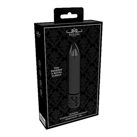 Glamour Rechargeable Abs Bullet Clitoral Stimulator - Clit Ticklers and Pulsators