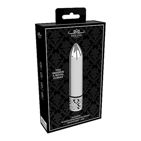 Glamour Rechargeable Abs Bullet Clitoral Stimulator - Clit Ticklers and Pulsators