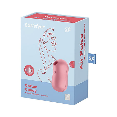 Cotton Candy Air Pulse Clitoral Massager By Satisfyer - Rabbit Vibrators