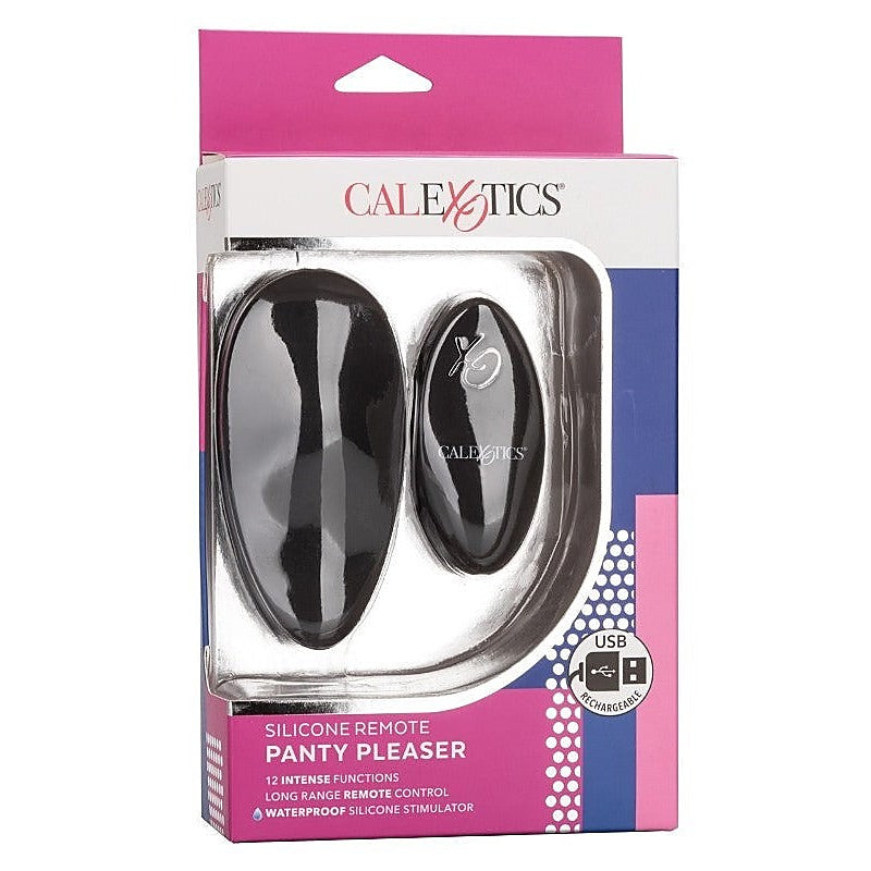 Silicone Remote Panty Pleaser By California Exotics - Remote Control Vibrators