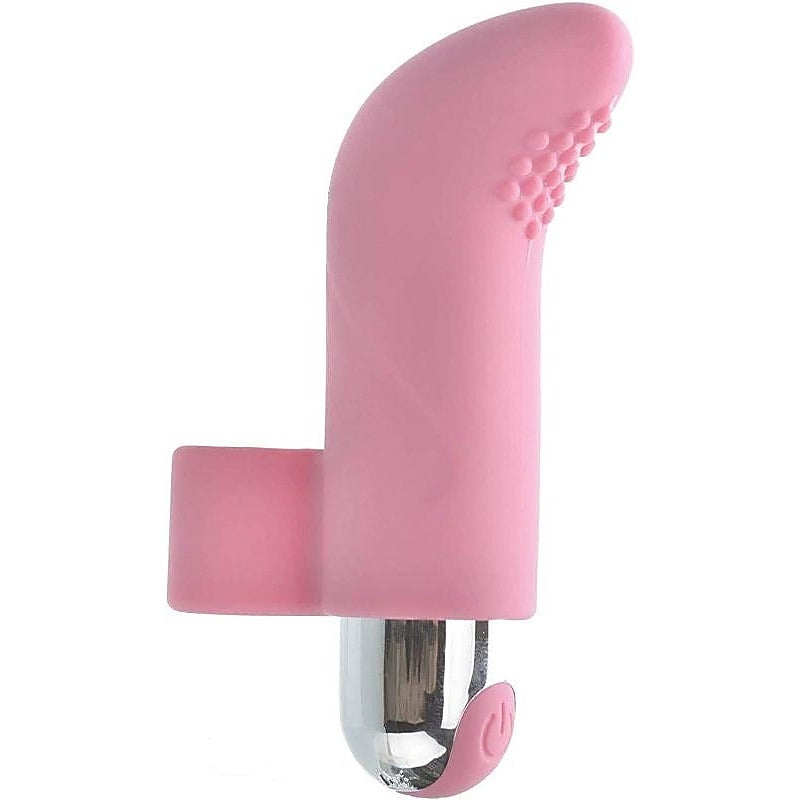 Silicone Rechargeable Finger Vibe By Adam & Eve - Finger and Tongue Vibrators