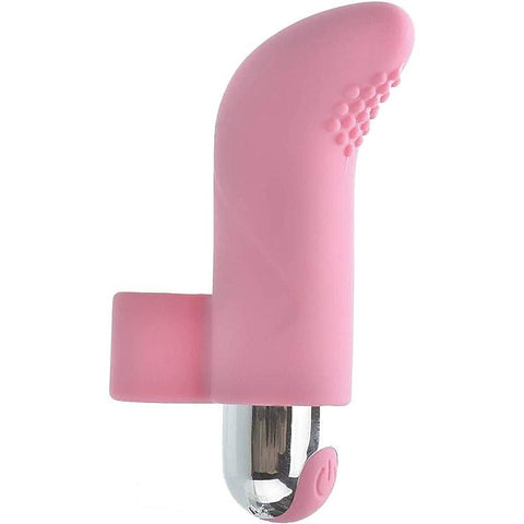 Silicone Rechargeable Finger Vibe By Adam & Eve - Finger and Tongue Vibrators
