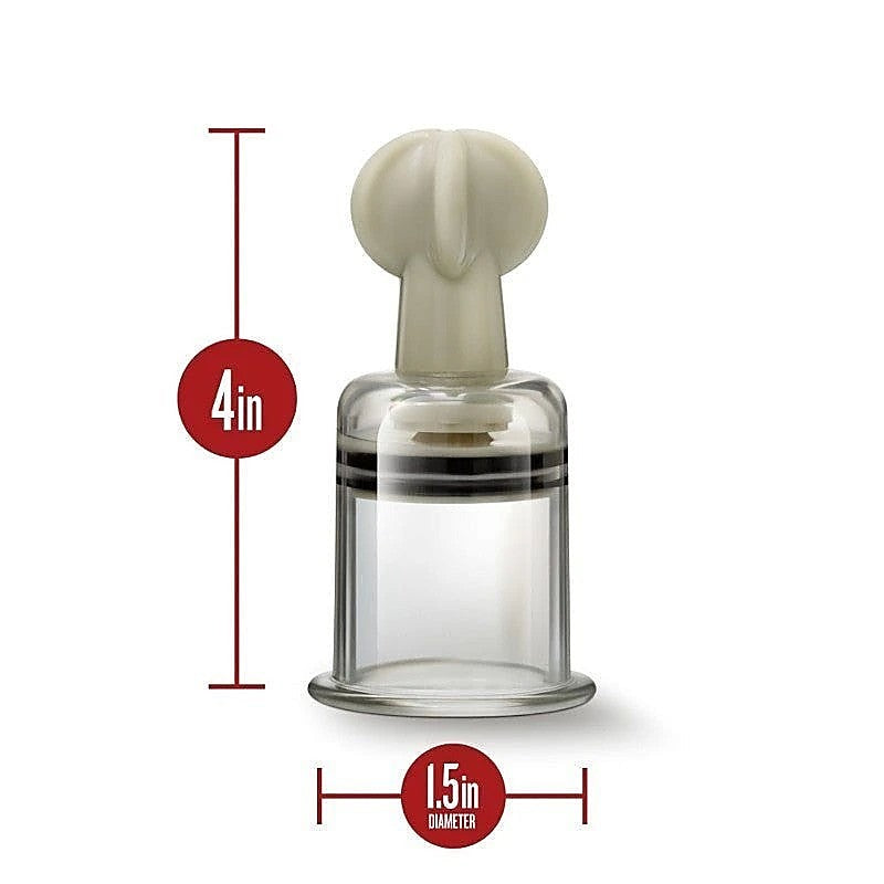 Temptasia Adjustable Pleasure Suckers By Blush Novelties - Nipple and Clit Clamps