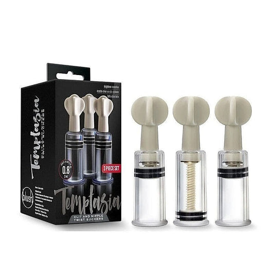 Clit & Nipple Twist Suckers By Blush Novelties - Nipple and Clit Clamps