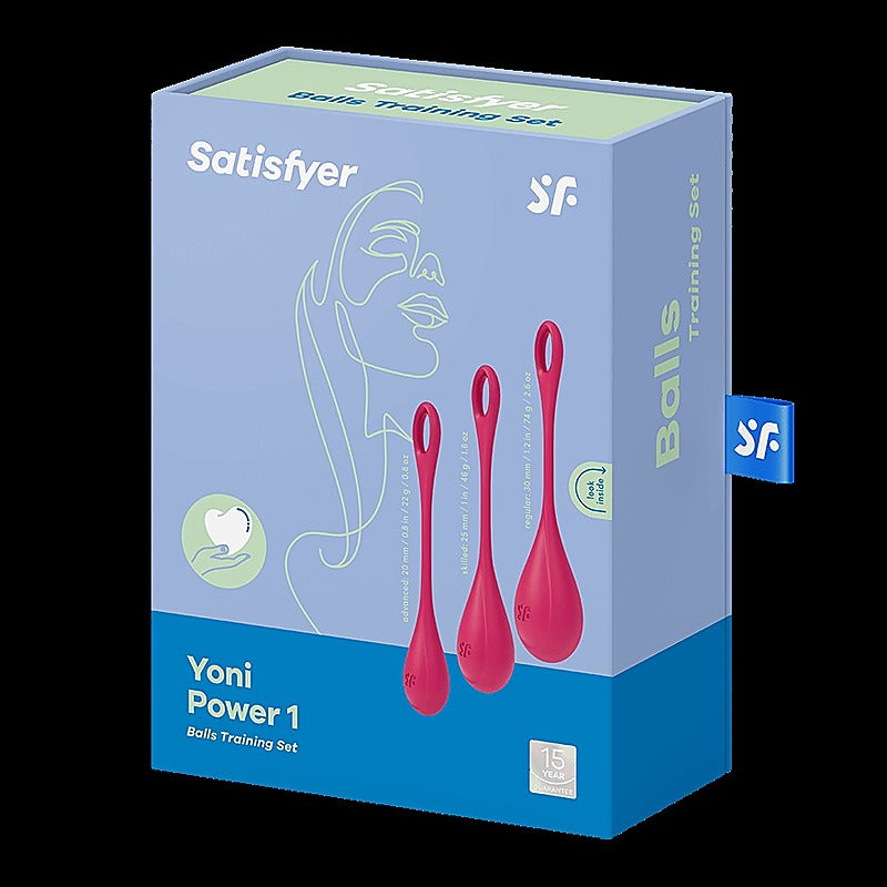 Yoni Power 1 Pelvic Floor Kegel Exerciser By Satisfyer - Luxury Sex Toys