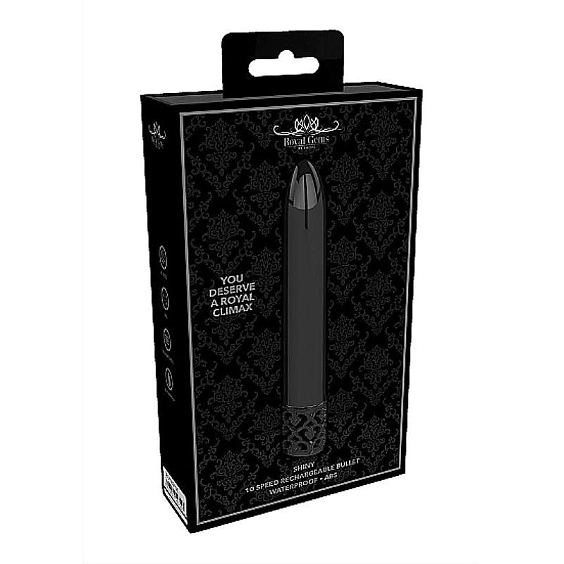 Shiny Rechargeable ABS Bullet by Shots Toys - Waterproof Vibrators