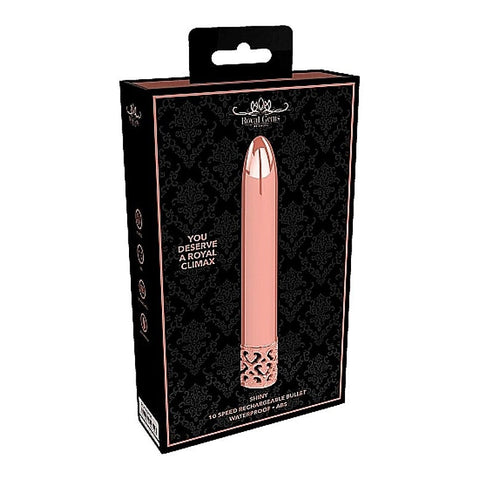 Shiny Rechargeable ABS Bullet by Shots Toys - Waterproof Vibrators