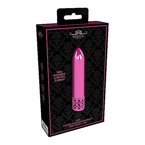 Glitz Rechargeable Abs Bullet By Shots Toys - Personal Massagers