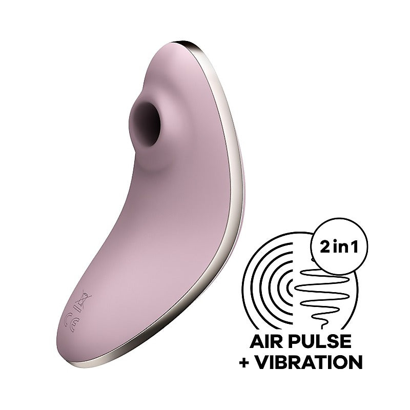 Vulva Lover 1 Air Pulse Clitoral Massager By Satisfyer - Clit Ticklers and Pulsators