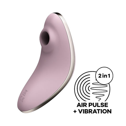 Vulva Lover 1 Air Pulse Clitoral Massager By Satisfyer - Clit Ticklers and Pulsators