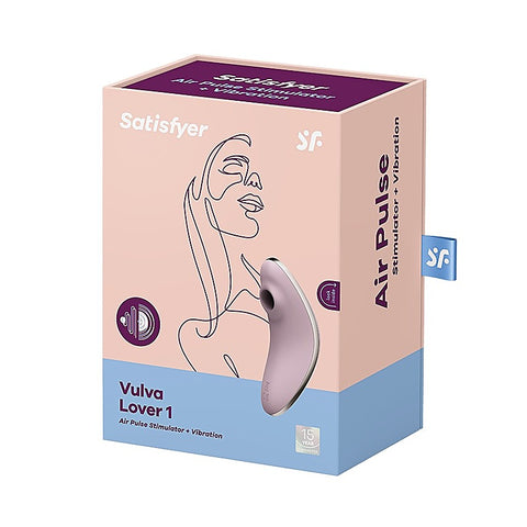 Vulva Lover 1 Air Pulse Clitoral Massager By Satisfyer - Clit Ticklers and Pulsators