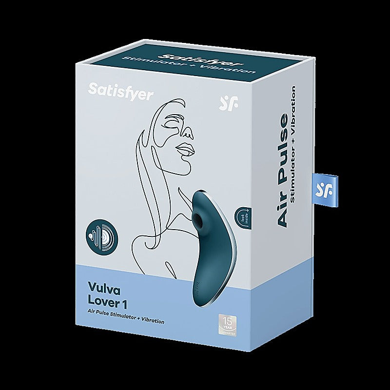 Vulva Lover 1 Air Pulse Clitoral Massager By Satisfyer - Clit Ticklers and Pulsators