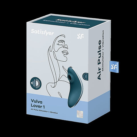 Vulva Lover 1 Air Pulse Clitoral Massager By Satisfyer - Clit Ticklers and Pulsators