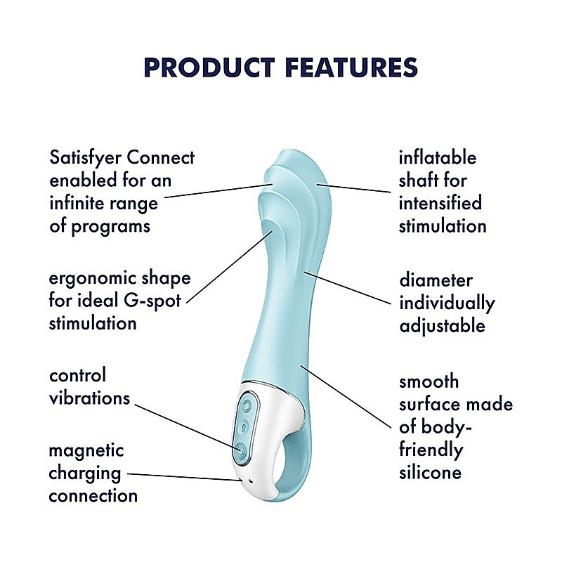 Air Pump Vibrator 5 by Satisfyer - Remote Control Vibrators