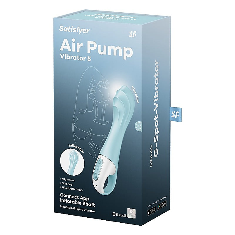 Air Pump Vibrator 5 by Satisfyer - Remote Control Vibrators