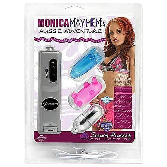 Pipedream Monica Mayhem's Aussie Adventure Massager - Love Eggs and Kegel Exercisers