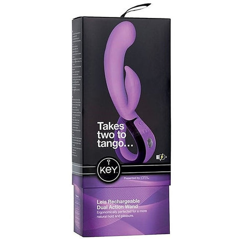 Key by Jopen Leia Vibrator Pink - Rabbit Vibrators