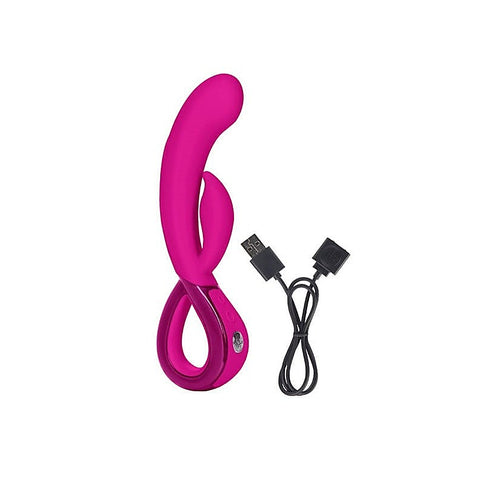 Key by Jopen Leia Vibrator Lavender - Rabbit Vibrators