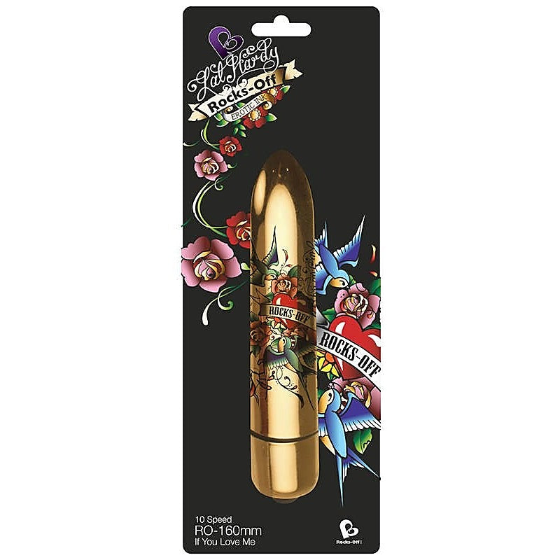 Rocks Off Erotic Ink 160mm 10 Speed If You Love Me - Bullet Vibrators