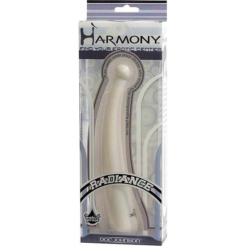 Doc Johnson Harmony Radiance White G Spot Vibrator - G-Spot Vibrators