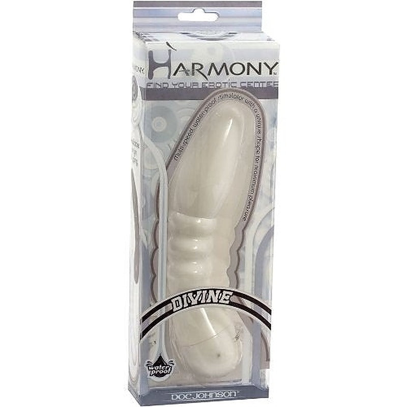 Harmony Divine White G-Spot Massager By Doc Johnson - G-Spot Vibrators