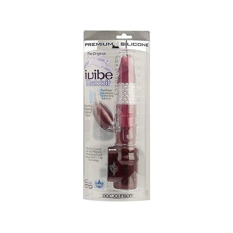 IVibe Rabbit Strawberry by Doc Johnson - Rabbit Vibrators