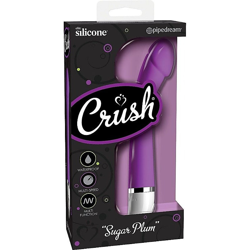 Crush Sugar Plum Waterproof Silicone Vibrator By Pipedream - Waterproof Vibrators
