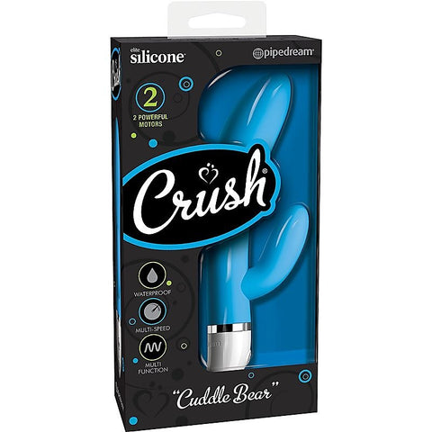 Crush Cuddle Bear Mini Rabbit Vibrator By Pipedream - Rabbit Vibrators
