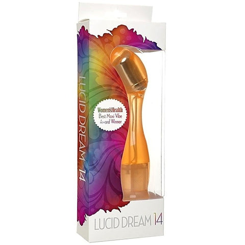 Doc Johnson Lucid Dream No 14 G Spot Vibrator Coral - G-Spot Vibrators