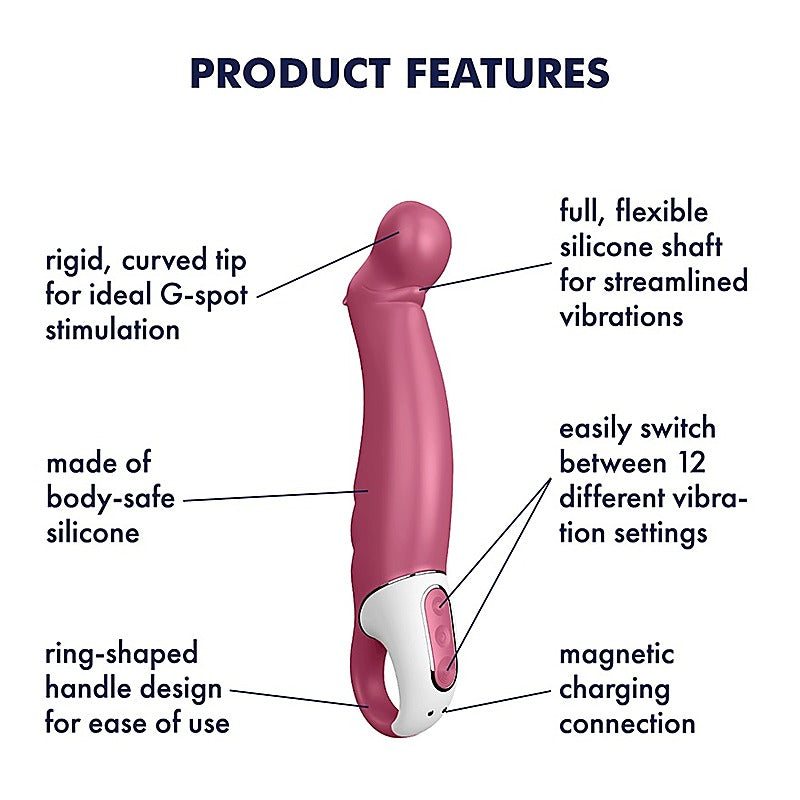Petting Hippo 12 Functions G Spot Vibrator By Satisfyer - G-Spot Vibrators