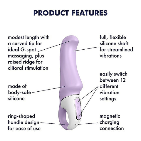 Charming Smile 12 Functions G Spot Vibrator By Satisfyer - G-Spot Vibrators