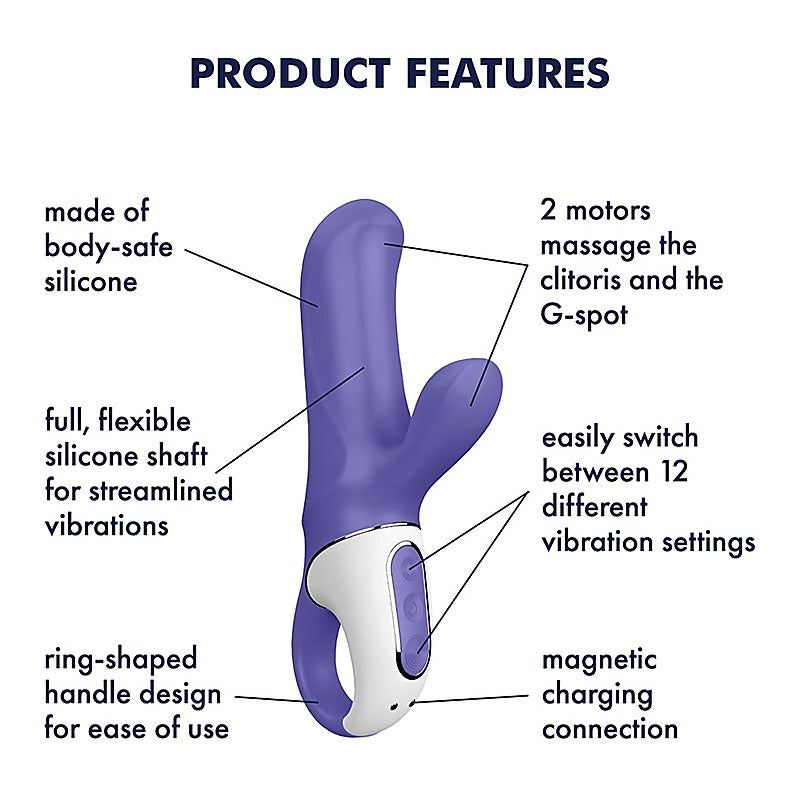Magic Bunny Rabbit Vibrator By Satisfyer - Rabbit Vibrators