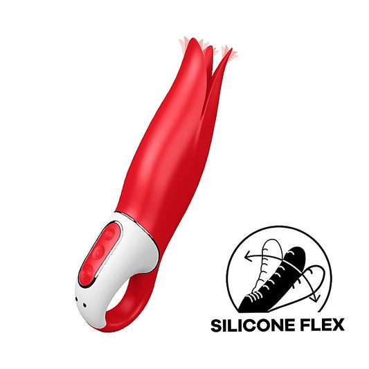 Satisfyer Power Flower USB Rechargeable Clitoral Vibrator - G-Spot Vibrators