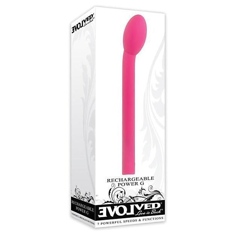 Evolved Power G - Waterproof Vibrator with 7 Thrilling Speeds - G-Spot Vibrators