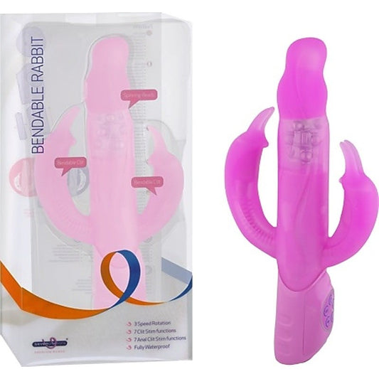 Bendable Rabbit Triple Vibrator - Rabbit Vibrators