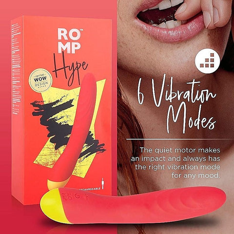 Romp Hype G-Spot Vibrator by Love Honey - Waterproof Vibrators
