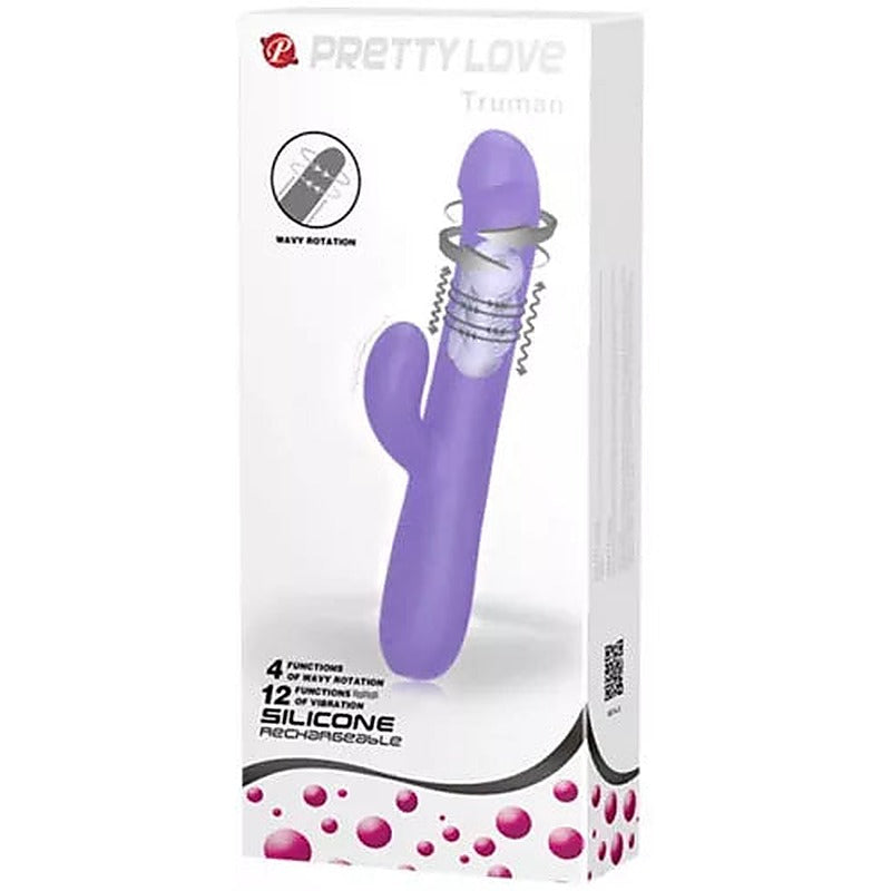 Baile Pretty Love Truman Dual Delight Vibrator - Rabbit Vibrators