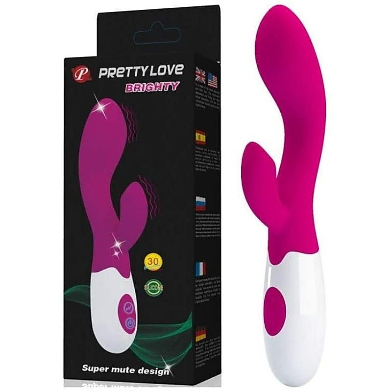 Pretty Love Brighty - Luxurious G-Spot Silicone Rabbit Vibrator - Rabbit Vibrators
