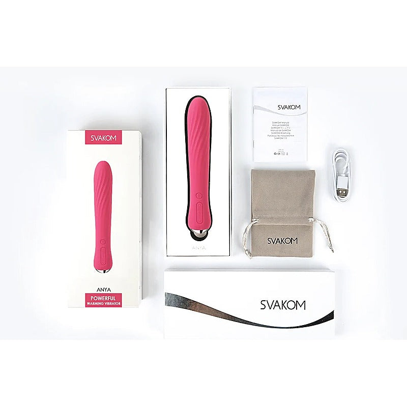 Svakom Anya Flexible Warming G Spot Vibrator - G-Spot Vibrators